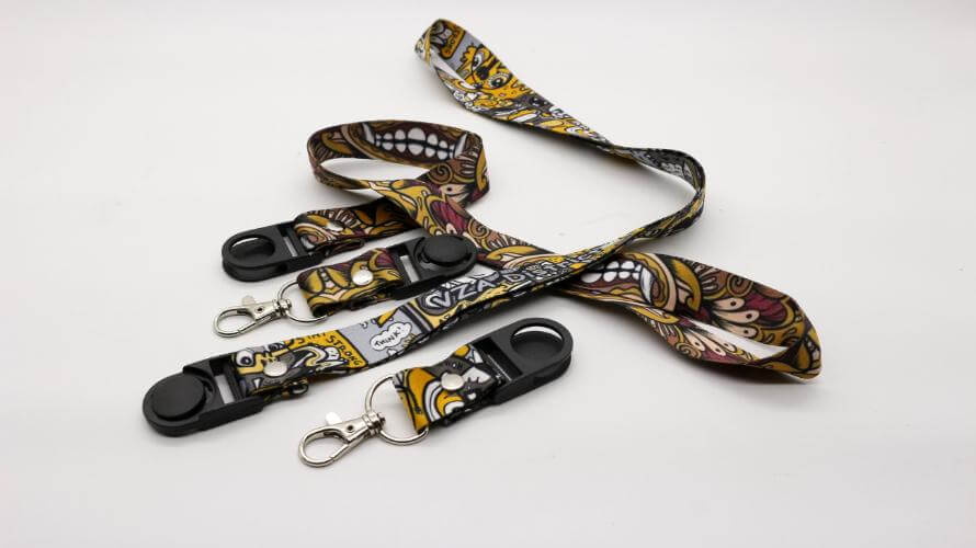 Branded lanyards